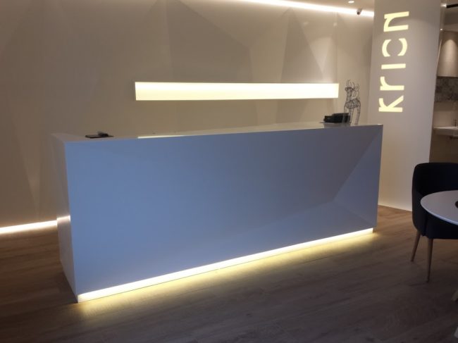 Porcelanosa – Izložbeni salon od Krion-a